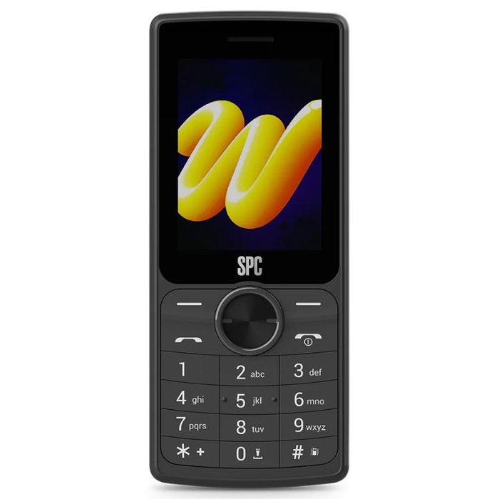 Spc Wild Cool 4G con pantalla de 2.4 pulgadas, Bluetooth y FM, negro